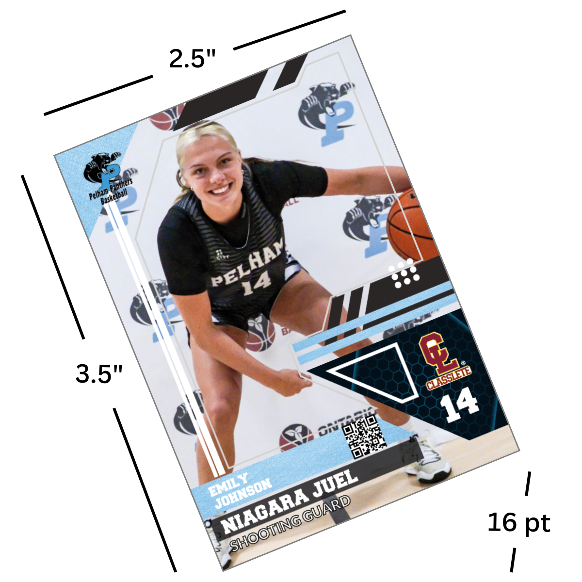 Pelham Wizards Card Dimensions