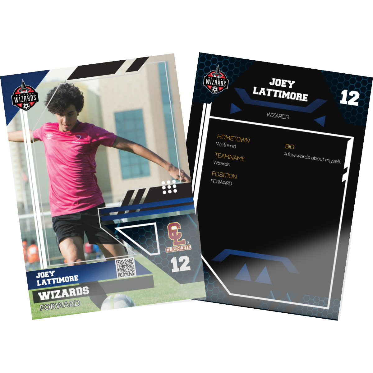 Welland Wizards Card High Gloss Laminate